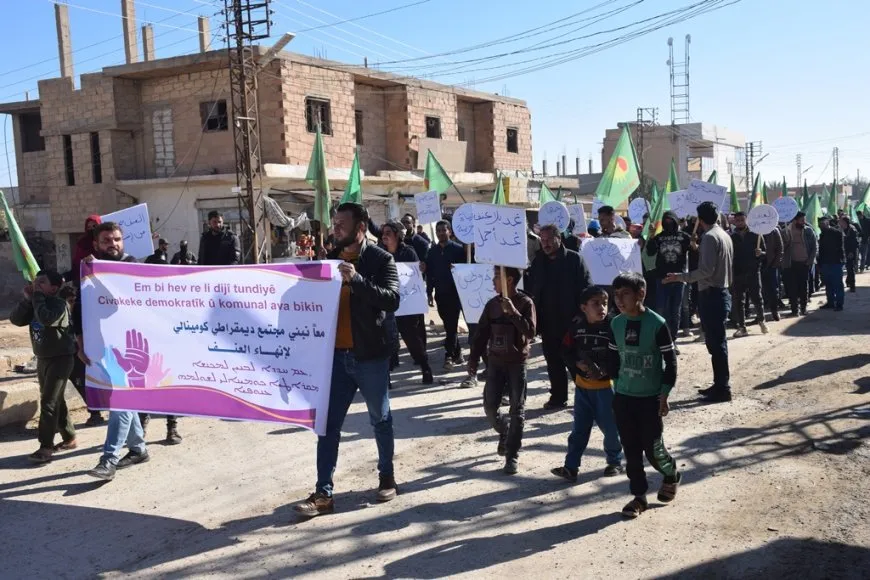 منتدى لتعزيز حقوق المرأة في الحسكة ومسيرة للرجال في الشدادي