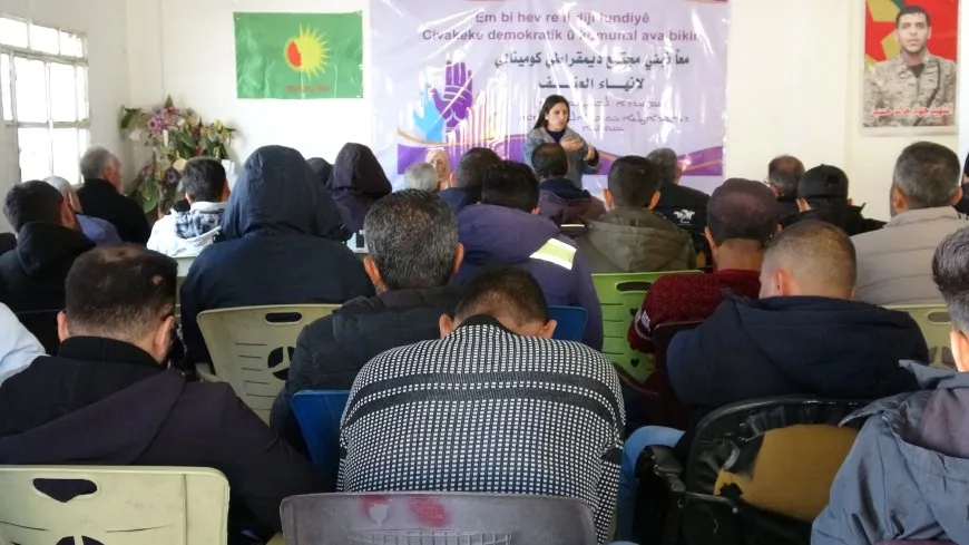 فعاليتان في جل آغا والحسكة لتعزيز الوعي وللحد من العنف ضد المرأة