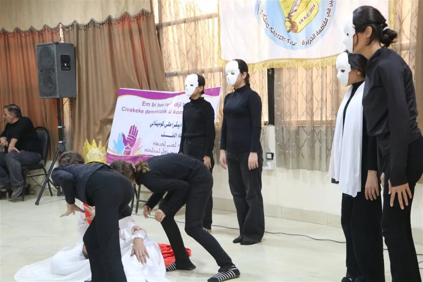 فعاليات في الحسكة لمناهضة العنف وتعزيز دور المرأة في المجتمع