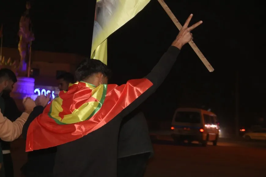 الاحتفال بذكرى تأسيس حزب العمال الكردستاني في عامودا