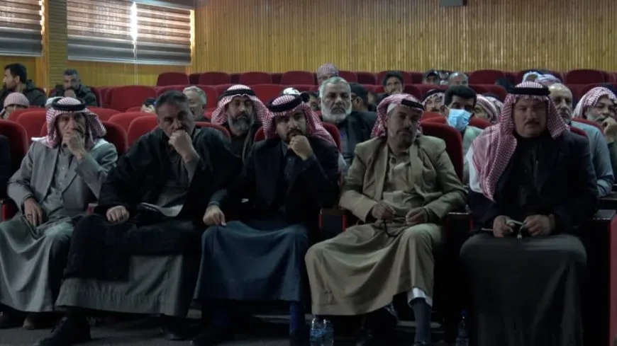 قسد تجتمع مع عوائل الشهداء والأهالي في مقاطعة دير الزور