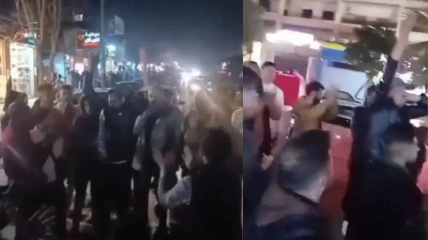 تظاهرات في مناطق سيطرة الحكومة الانتقالية بحلب