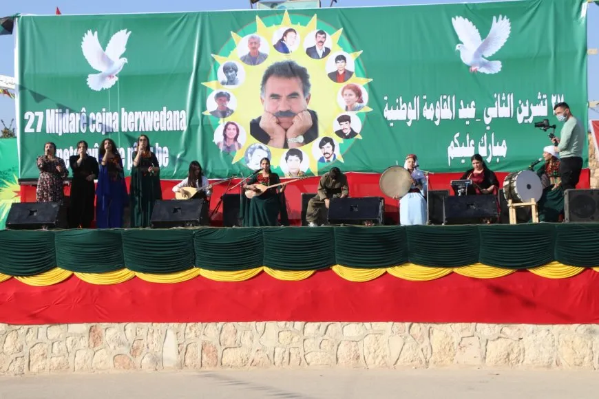 أهالي حلب يحتفلون بـ "يوم المقاومة القومية"