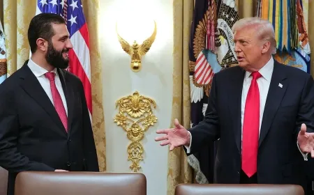 ترامب: الشرع يعمل بجد على السلام مع إسرائيل