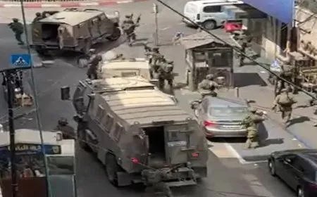 إصابة إسرائيليين وقتل منفذ عملية طعن قرب رام الله