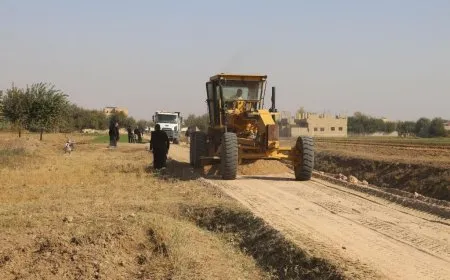اتحاد بلديات دير الزور يطلق مشروعاً لتأهيل الطرق الزراعية