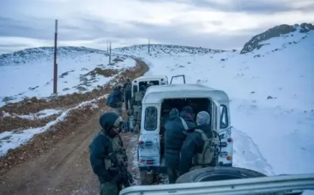 الجيش الإسرائيلي يعلن بدء مناورات واسعة في محيط جبل الشيخ