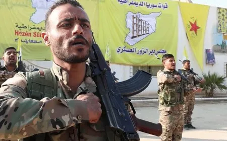 30 مقاتلاً ينضمون إلى قوات سوريا الديمقراطية