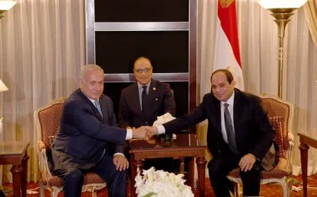 شروط مصرية تعرقل لقاءً محتملاً بين السيسي ونتنياهو