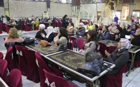 جلسة نسائية للتعريف بالثقافات المتعايشة في مدينة حلب