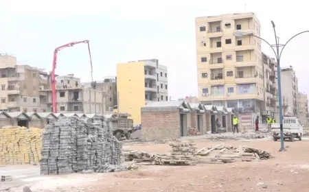 مشاريع خدمية وتنموية جديدة لبلدية الشعب في مدينة الرقة