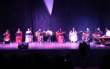 معهد  أوركسترا روج آفا يخرج دفعة من طلبته الأطفال