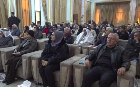 انتخاب رئاسة مشتركة لاتحاد محامي الرقة في مؤتمره الخامس