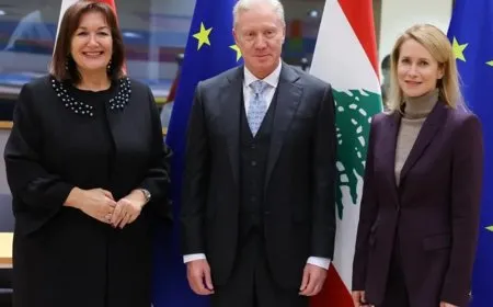 الاتحاد الأوروبي ولبنان يؤكدان دعم الجيش وعودة النازحين السوريين  