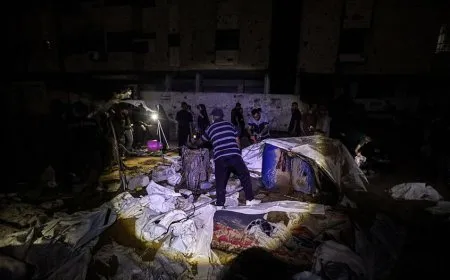 قصف إسرائيلي يستهدف نازحين في غزة