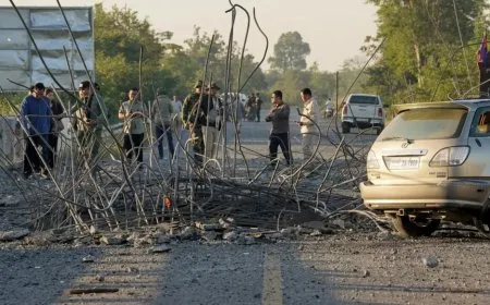 500 ألف نازح في كمبوديا جراء الاشتباكات مع تايلاند