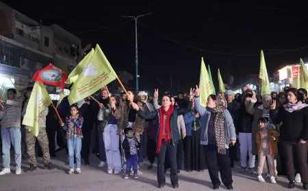 أهالي مقاطعة الجزيرة يخرجون تضامناً مع الشيخ مقصود والأشرفية