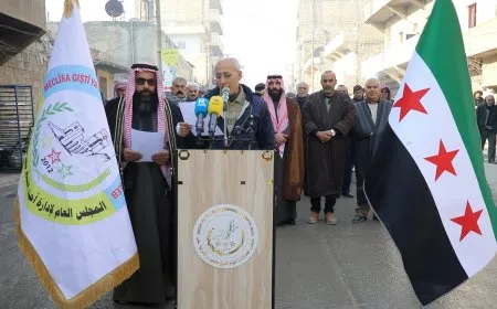 مجلس الوجهاء والعشائر بحلب يندد بهجمات الحكومة الانتقالية ويدعو للحوار
