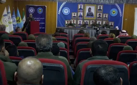 قوى الأمن الداخلي في مقاطعة دير الزور تناقش أعمالها
