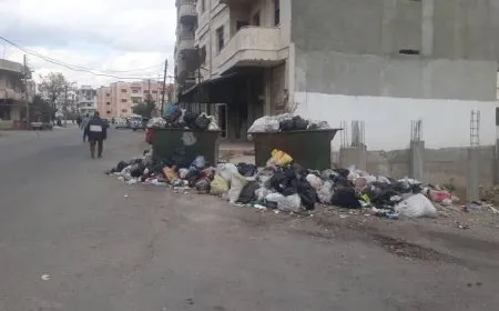 تكدّس النفايات يخنق مصياف وريف حماة ويهدد الصحة العامة