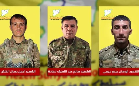قسد تعلن استشهاد 3 من مقاتليها 