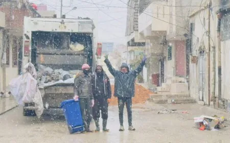 طقس شتوي قاسٍ هذا الأسبوع يتميّز بأمطار غزيرة وثلوج كثيفة ورياح قوية
