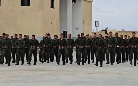 انضمام 45 عضواً إلى قوى الأمن الداخلي في دير الزور