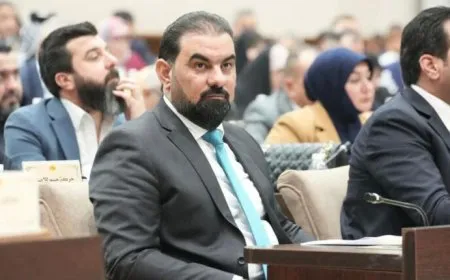 النواب العراقي ينتخب هيبت الحلبوسي رئيساً له