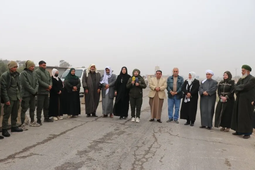 وجهاء مدينة المنصورة يزورون حواجز الأمن الداخلي تقديراً لجهودها