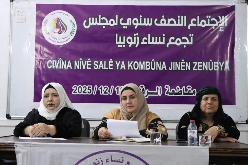 مجلس تجمّع نساء زنوبيا يعقد اجتماعه نصف السنوي في مقاطعة الرقة