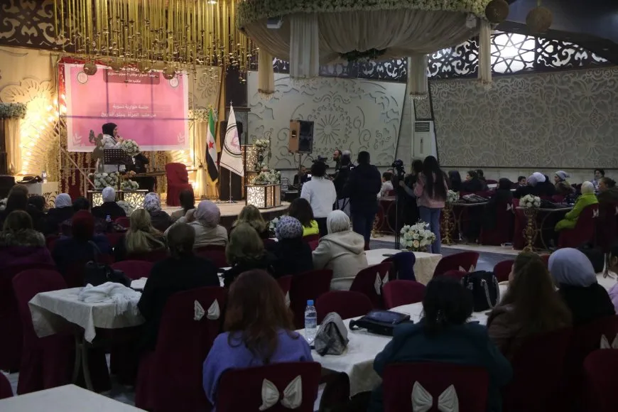 جلسة نسائية للتعريف بالثقافات المتعايشة في مدينة حلب