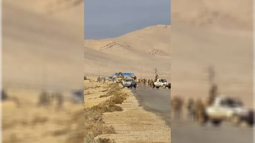 هجوم على وفد للتحالف الدولي بالقرب من مدينة تدمر