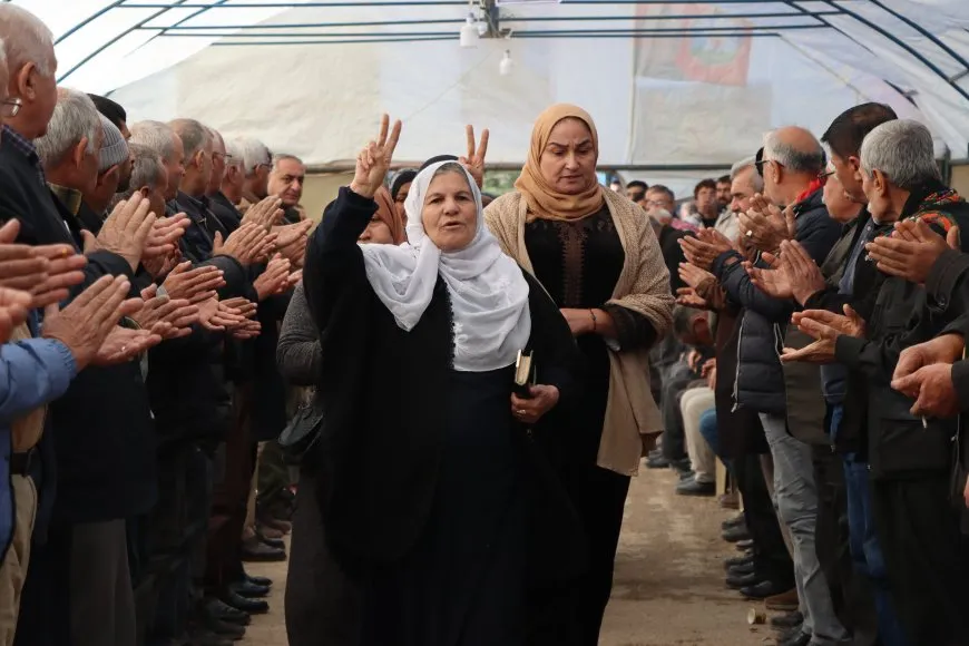 تقديم واجب العزاء لذوي عضو من قوى الأمن الداخلي في قامشلو