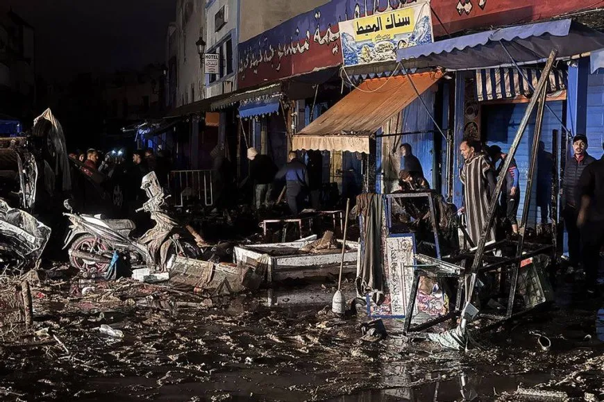 وفاة 37 شخصاً في حصيلة فيضانات آسفي المغربية
