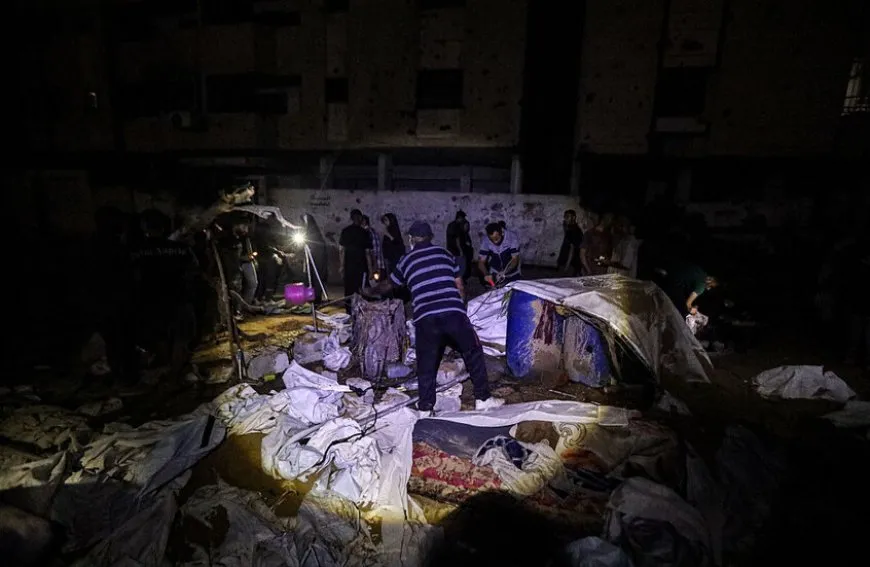 قصف إسرائيلي يستهدف نازحين في غزة