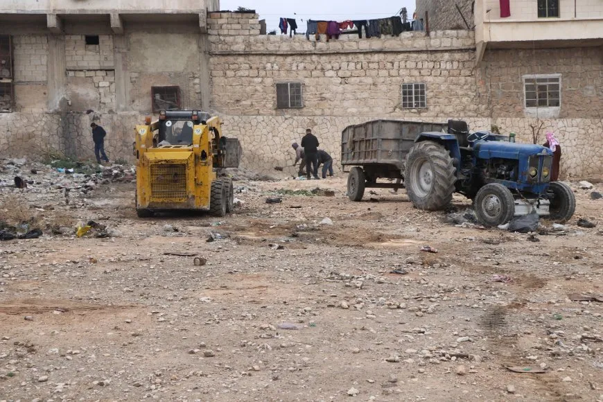 تنظيف المقابر اليهودية في الشيخ مقصود والأشرفية