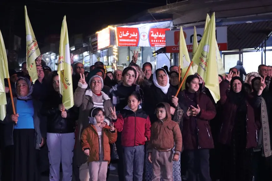 أهالي مقاطعة الجزيرة يخرجون تضامناً مع الشيخ مقصود والأشرفية