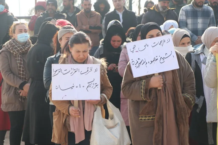 أهالي تل براك يدينون هجمات الحكومة الانتقالية على الشيخ مقصود والأشرفية