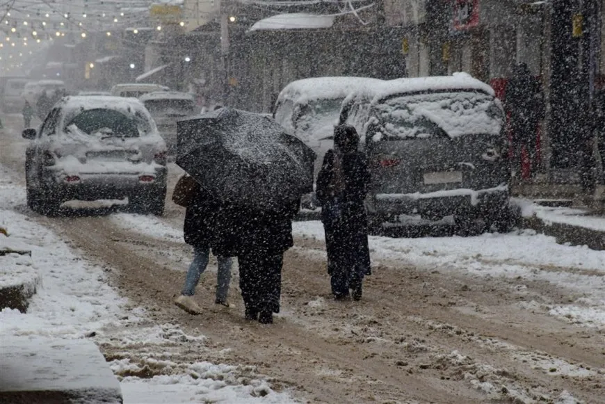 هطولات ثلجية في معظم مناطق إقليم شمال وشرق وسوريا