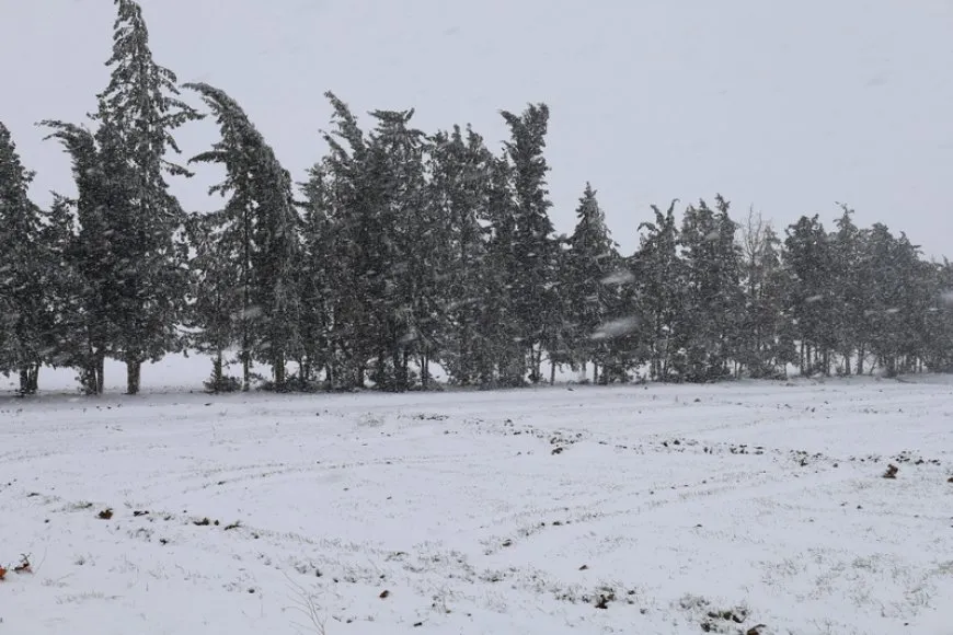 هطولات ثلجية في معظم مناطق إقليم شمال وشرق وسوريا