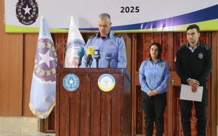 3732 حادثاً مرورياً خلال عام 2025 أدت لوفاة 219 شخصاً