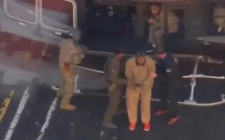 نقل مادورو إلى المحكمة ليمثل أمام القضاء الأميركي