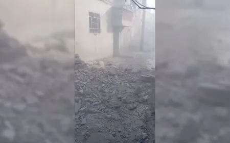 فيديو يوثق الأضرار التي تسبب بها القصف على حي الشيخ مقصود