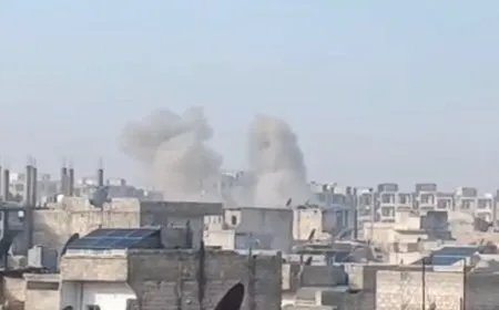 مشاهد مصورة لهجمات قوات الحكومة المؤقتة على حيي الشيخ مقصود والأشرفية