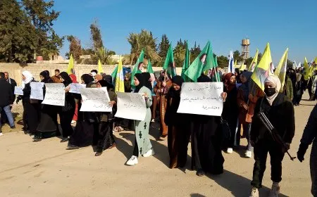أهالي تل حميس ينتفضون نصرةً لأحياء الشيخ مقصود والأشرفية وبني زيد