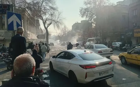 السلطات الإيرانية ترتكب مجزرة بحق المحتجين في مدينة فرديس الإيرانية