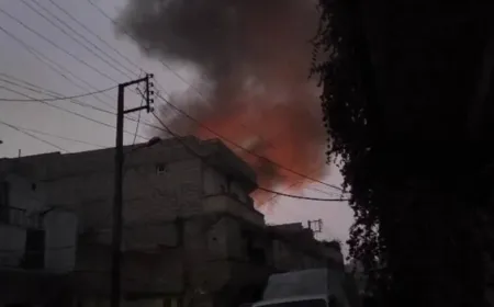 شهود عيان يؤكدن حرق منازل المدنيين في الشيخ مقصود