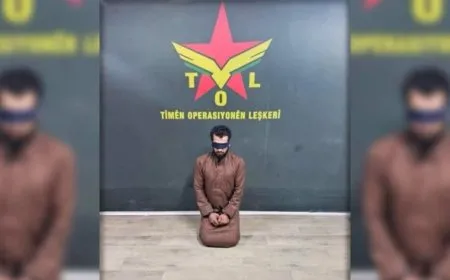 قوات سوريا الديمقراطية تلقي القبض على مرتزق لداعش في الرقة