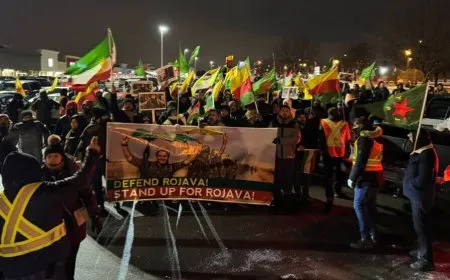 مظاهرات واسعة في أوروبا وأميركا وروسيا ضد الهجمات على روج آفا