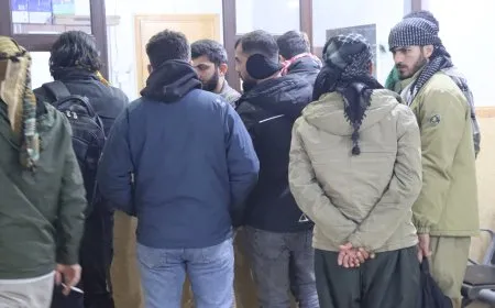 وصول الدفعة السابعة من شبيبة جنوب كردستان إلى روج آفا
